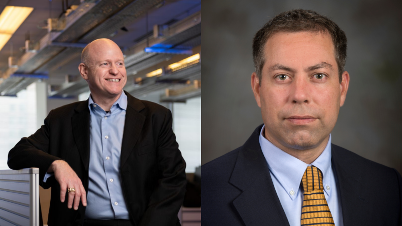 Eric Burger and Rolando Burgos