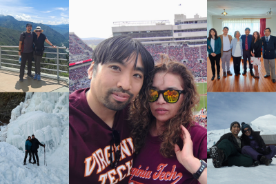 Photos of Yukitaka Kani and his family members