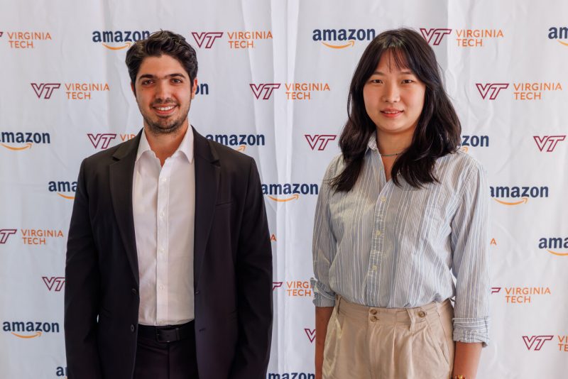  Yusuf Dalva (at left) and Haohui Wang