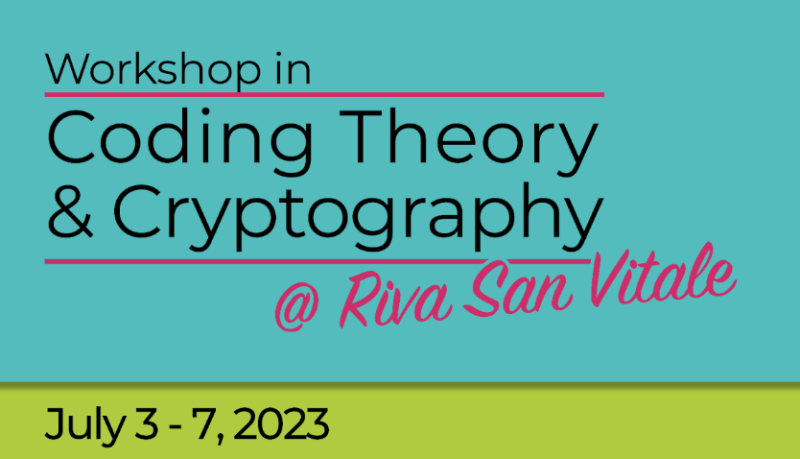 Workshop in Coding Theory and Cryptography at San Vitale 