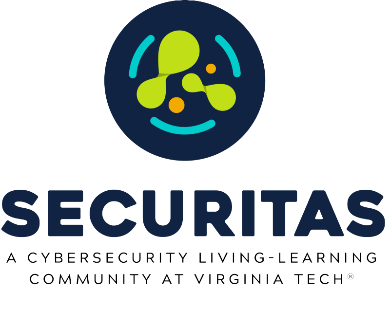 Logo for securitas - A cyber security LLC at virginia tech