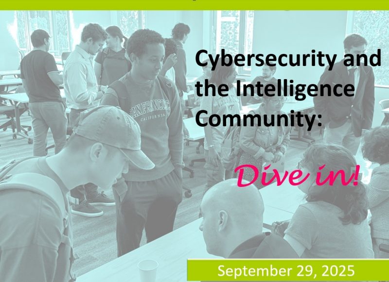 Cybersecurity & the Intelligence Community: Dive In!